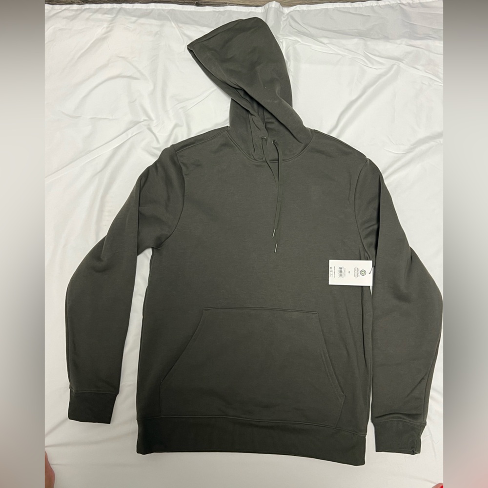 Men's Olive Green Hoodie Sweater